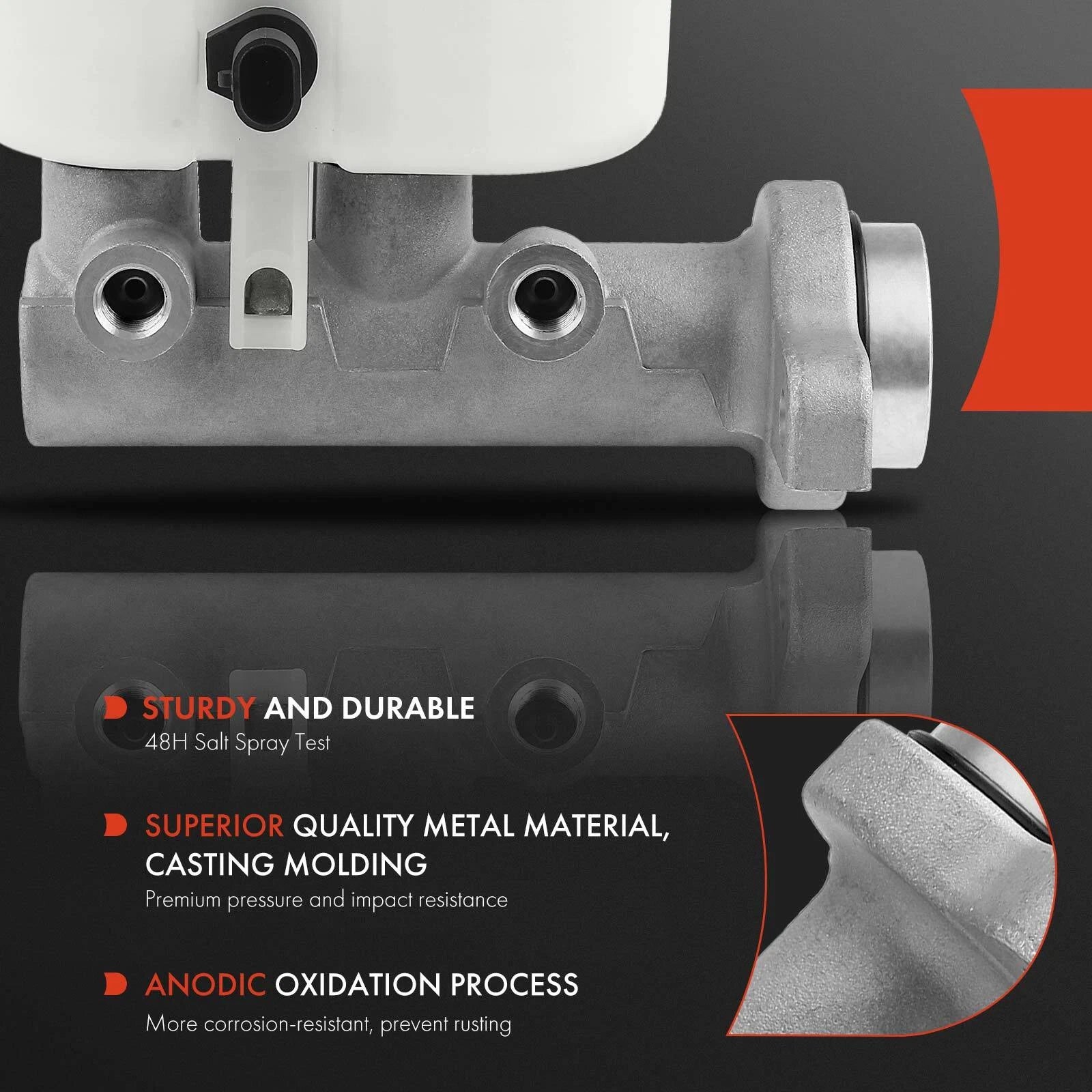 Brake Master Cylinder with Reservoir for Chevy Silverado 1500 (2009–2014)