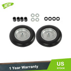 2-Pack Wheelbarrow Tire and Wheel 14.5x4-8 with 5/8" Bearings for Garden Cart