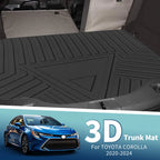 Cargo Liner Rear Trunk Mat for Toyota Corolla (2020–2024) TPE 1 Pc