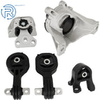 5pcs Engine Motor Mount Kit for Honda CR-V (2007–2011) 2.4L 4WD Auto