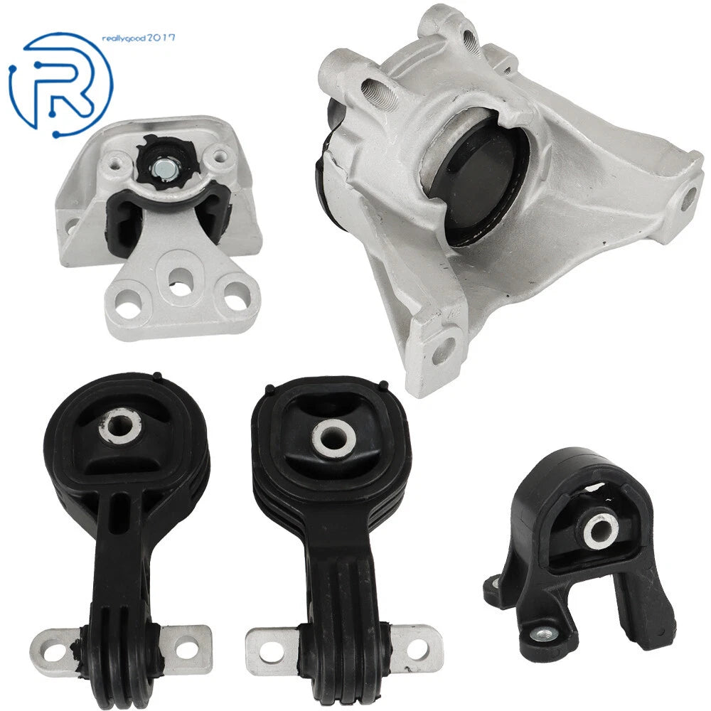 5pcs Engine Motor Mount Kit for Honda CR-V (2007–2011) 2.4L 4WD Auto
