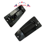 Set of 2 Rear Exterior Door Handles for Chevy Silverado/GMC Sierra (1999–2007)