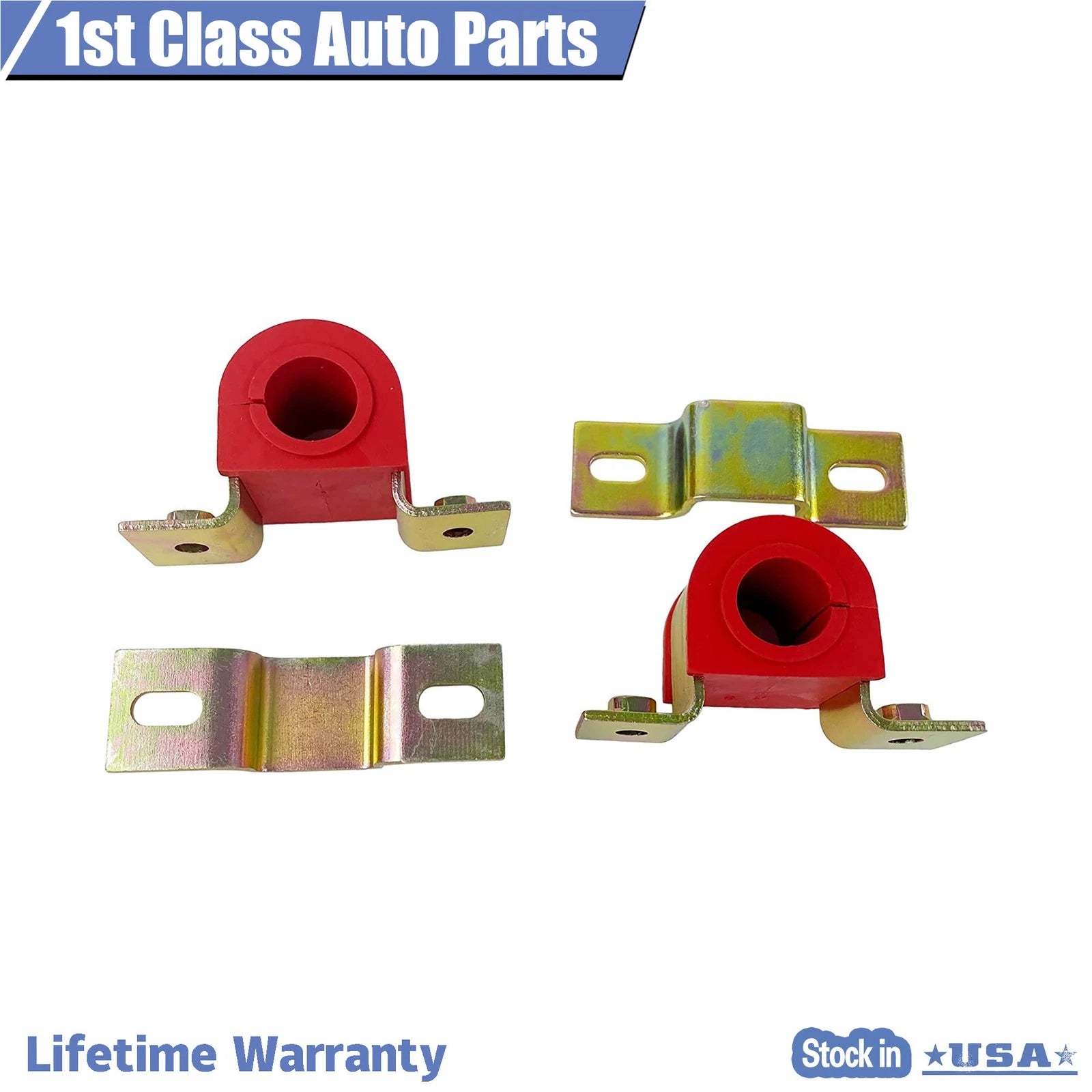 2X Front Sway Bar Bushing Kit for Volkswagen CC Tiguan Passat (2006-2017)