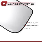 Tow Mirror Glass Replacement for Dodge (Non-Heated, Left Driver Side)