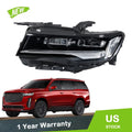 Driver Headlight Assembly for Cadillac Escalade (2021–2024) Full LED Black