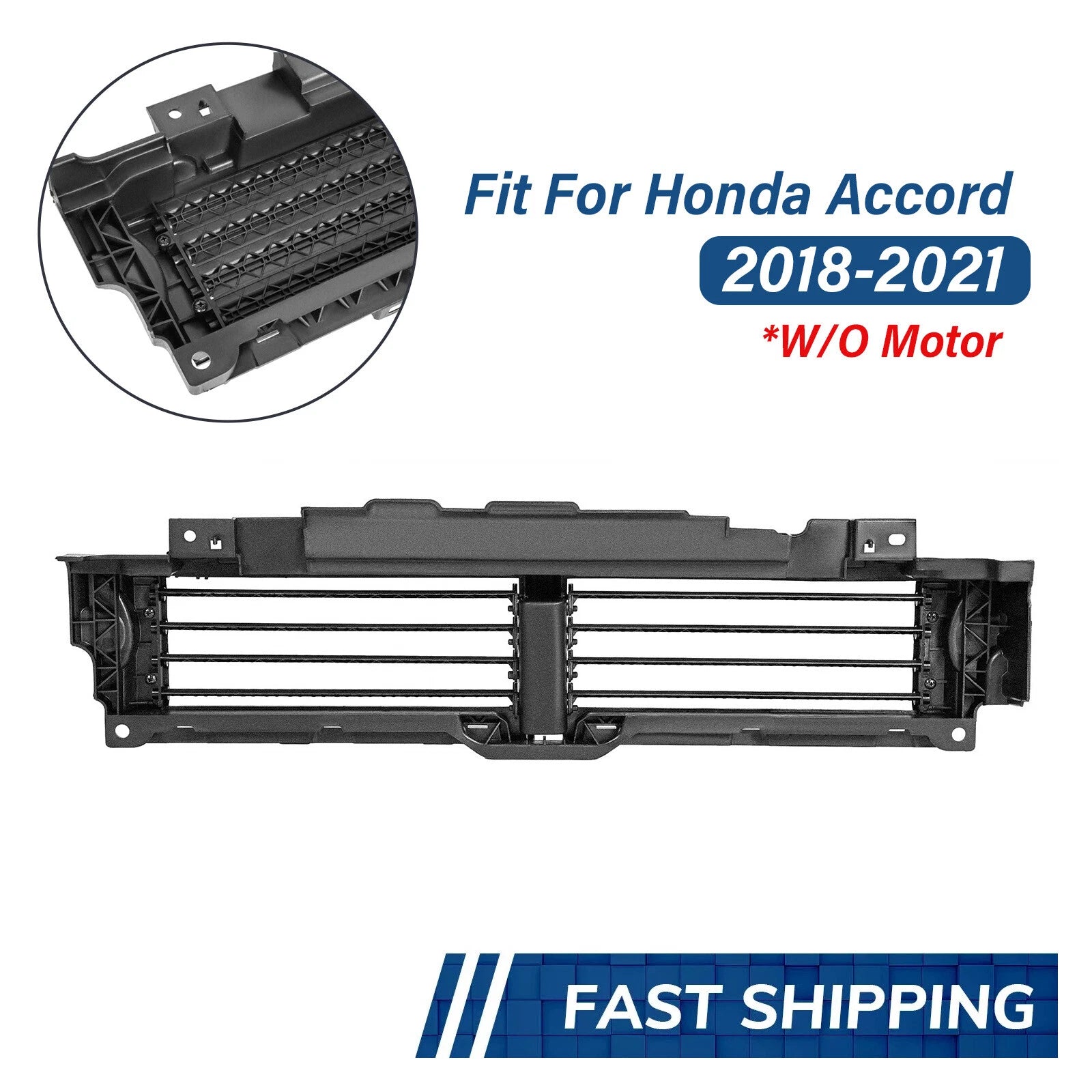 Active Assembly Air Grille Radiator Shutter for Honda Accord (2018–2021)
