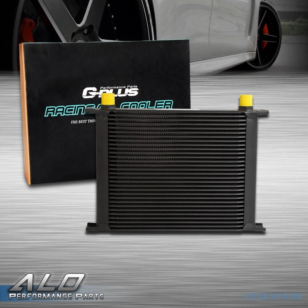 30 Row 10AN Aluminum Engine Transmission Oil Cooler