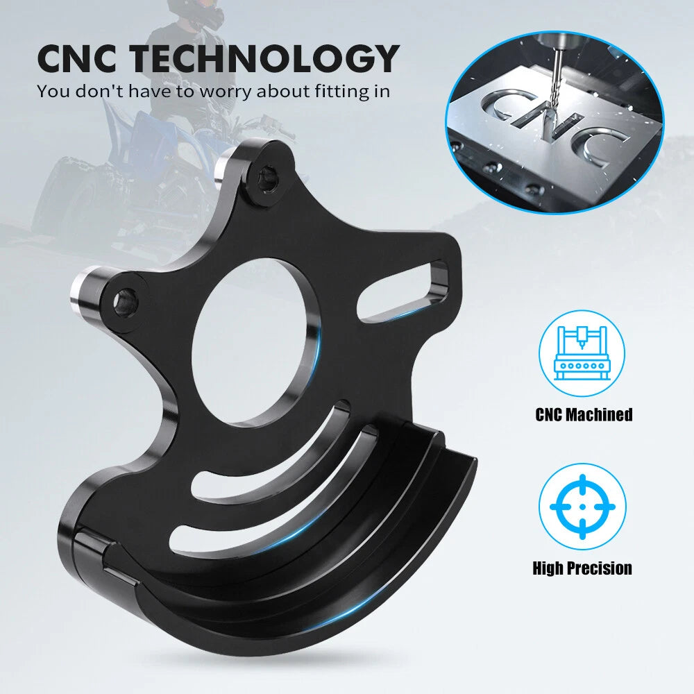 Aluminum Rear Brake Rotor Disc Guard for Yamaha YFZ450R (2009–2024)