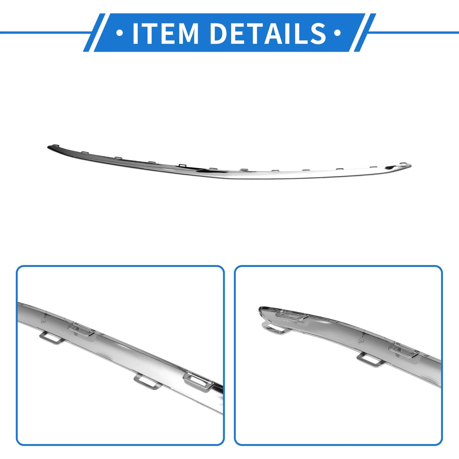 Bumper Grille Trim Garnish No.2138850305 for Mercedes-Benz W213/E (2021–2023)