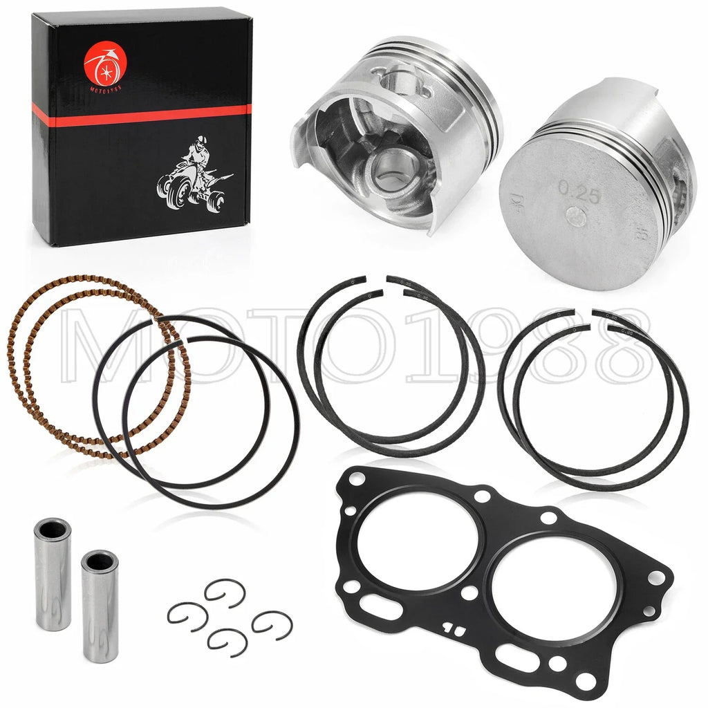 Piston ring set 295cc TXT 91up 0.25 oversize for Ezgo golf cart