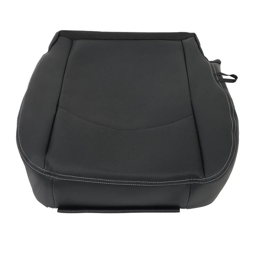 Seat Cover for Dodge Ram 1500 Laramie (2013–2018) Black Leather