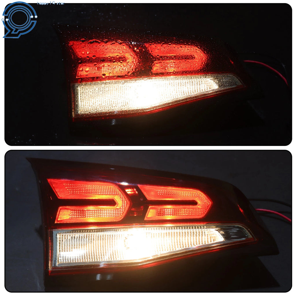 Chrome Red Tail Lights for Chevy Equinox (2022-2024)
