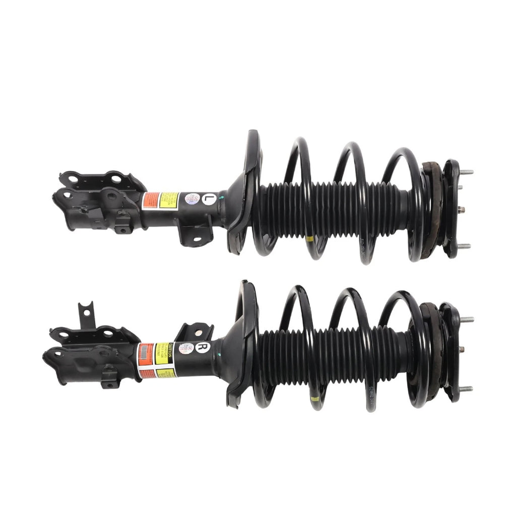 Front Struts w/ Coil Spring for Hyundai Accent Kia Rio (2006–2011)