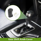 Gear Shift Knob Cover for Chevrolet Malibu (2016–2020) Black Carbon Fiber