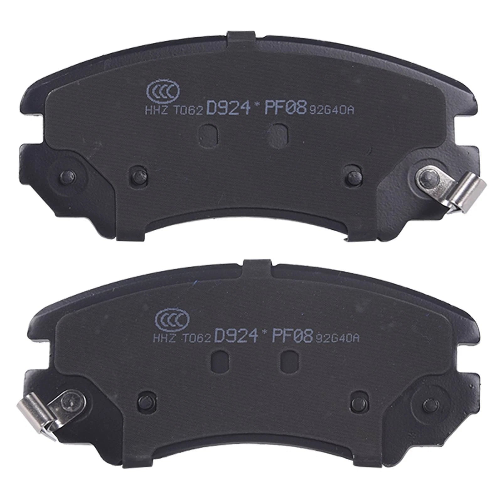 Set of 8 Ceramic Brake Pads for Kia Soul (2010–2013) Hyundai Sonata Elantra
