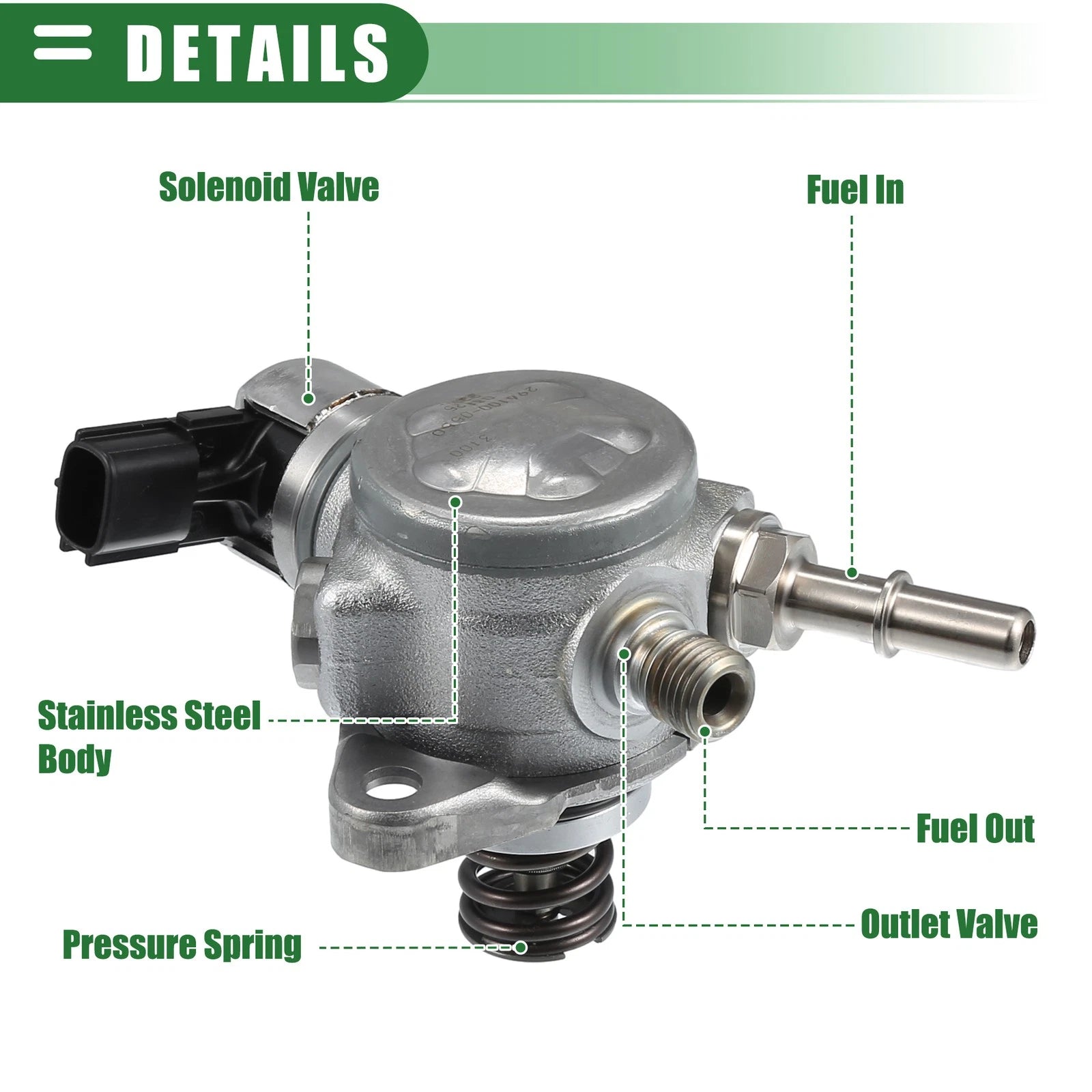 High Pressure Fuel Pump for Ford Expedition (2016–2017) No.BL3Z9350D