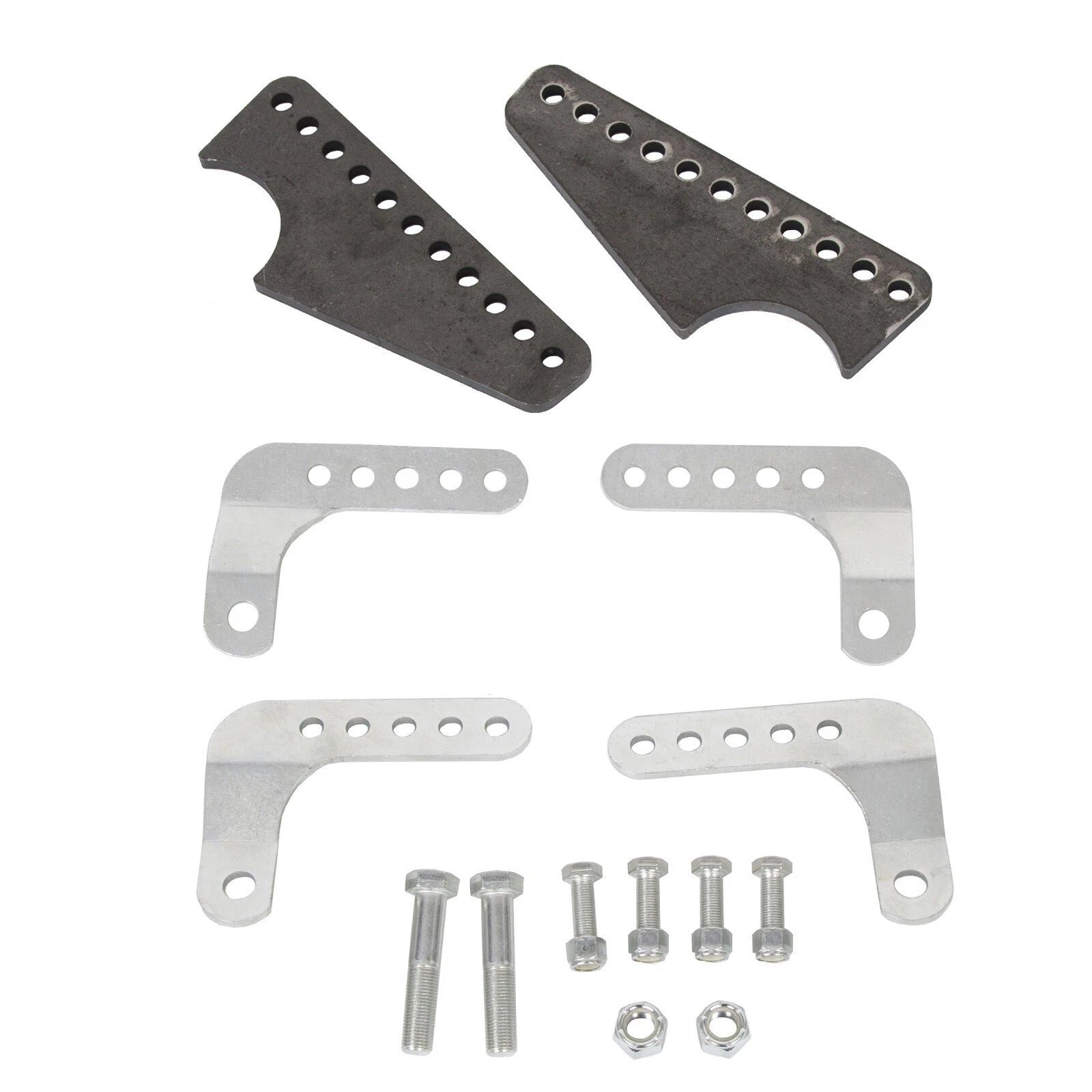 Coil Over Shock Mount Kit for Adjustable Lower Brackets (Up to 3" Axle Tubes)
