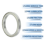 Deep Groove Ball Bearing P5 for Scooter Skateboard Wheel (70x90x10mm)