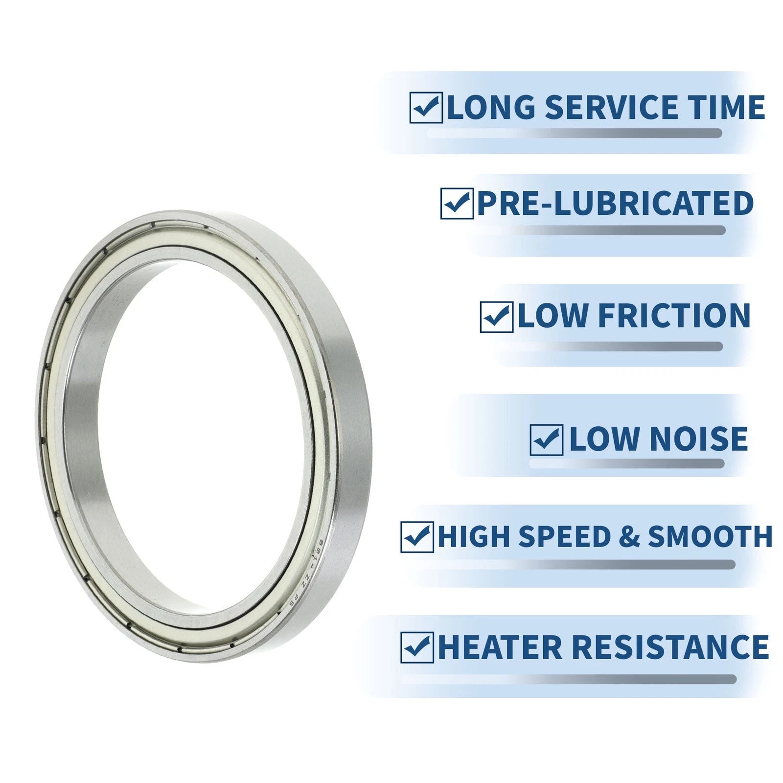Deep Groove Ball Bearing P5 for Scooter Skateboard Wheel (70x90x10mm)