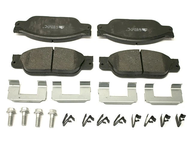 Set of 4 Front Brake Pads for Jaguar S Type (2000–2002) DT871QR