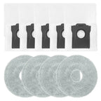 Robot Vacuum Kit with Microfiber Cleaning Pad for Home Cleaning