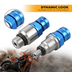 Fork Air Bleeder Relief Valves M4x0.7/M8x1.0 for Husqvarna FC250-FC450 (2018–2019)