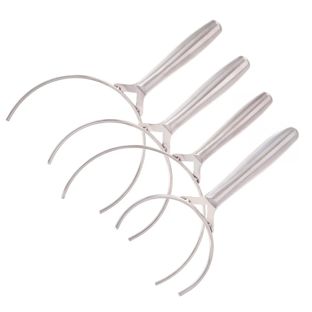 U Shape Stainless Steel Anti Scald Tool for Secure Grip on Hot Bowls and Plates