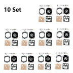 10x Carburetor Rebuild Kit for Walbro K22-HDA (Chainsaw)