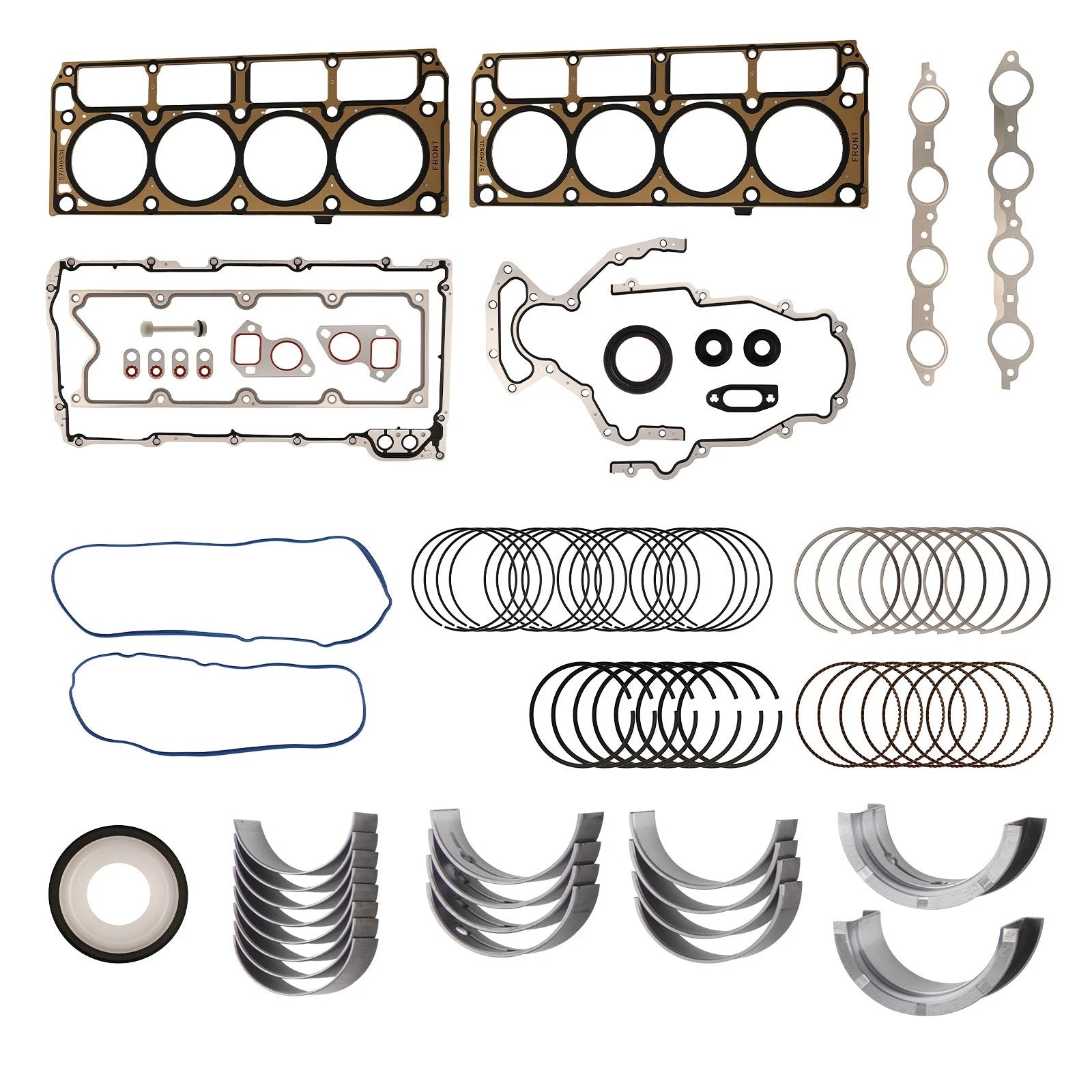 Engine Rebuild Re-Ring Kit for GMC Gen III 4.8L 5.3L 6.0L (1999–2017) 12558178