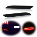LED Rear Bumper Reflector Tail Lights for Ford Mustang (2015–2017)