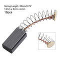 Set of 10 Carbon Brushes for Electric Hammer Drills (13mm x 6 x 4mm)