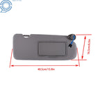 Right Passenger Sun Visor for Honda CR-V (2017–2022) Gray with Mirror