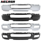Chrome/Black Front Bumper Face Bar for Ford F-150 (2004–2005) & Lincoln Mark LT (2006)