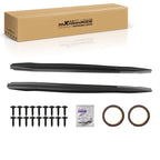 Set of 2 Side Skirt Extension Panels for Cadillac ATS-V (2016–2019) Carbon Fiber