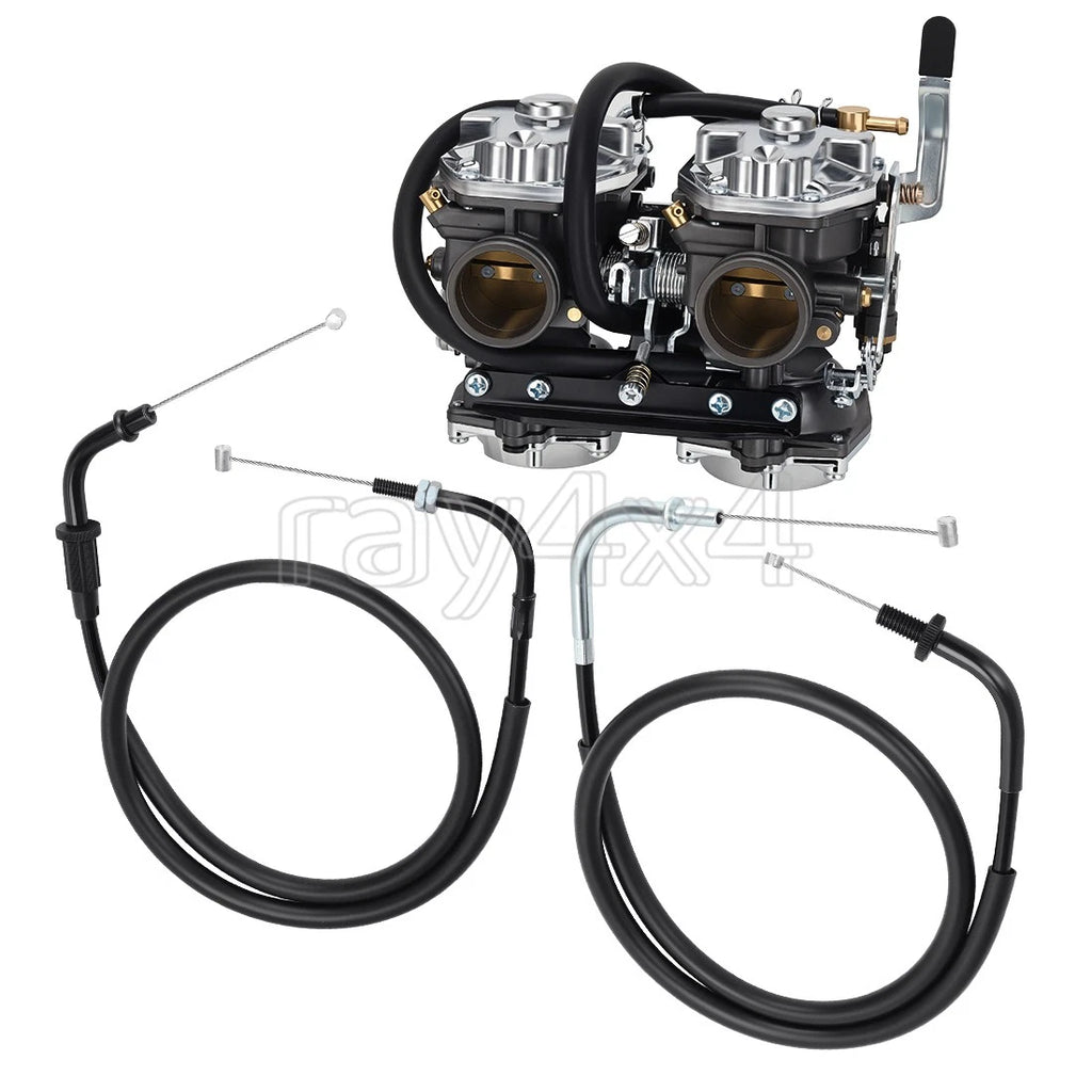 Carburetor Assembly w/ Throttle Cable for Yamaha XV535 Virago 535 (1995–2000)