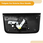 Rear Door Handle No. 906069Z400 for Nissan Frontier (1 Pcs) Black ABS