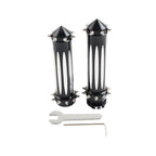 Pair of 1'' Spikes Motor Hand Grips for Harley Touring Dyna Softail