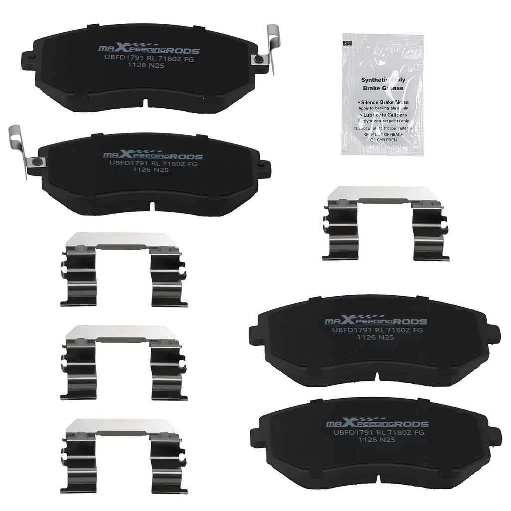 Front Ceramic Brake Pads Set for Saab 9-2X 2005-2006 Subaru Legacy 2002-2013