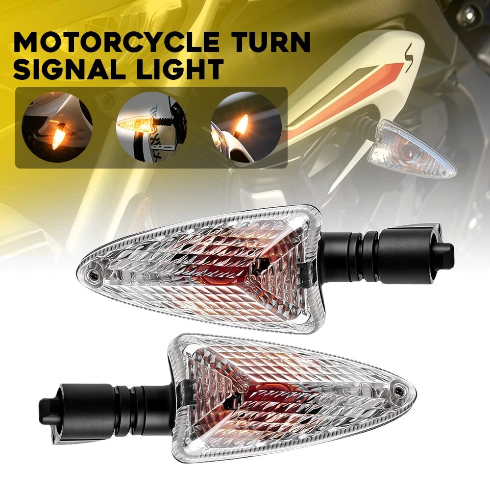 2X Clear Lens Turn Signal Light for Triumph Speed Triple (2008–2020)