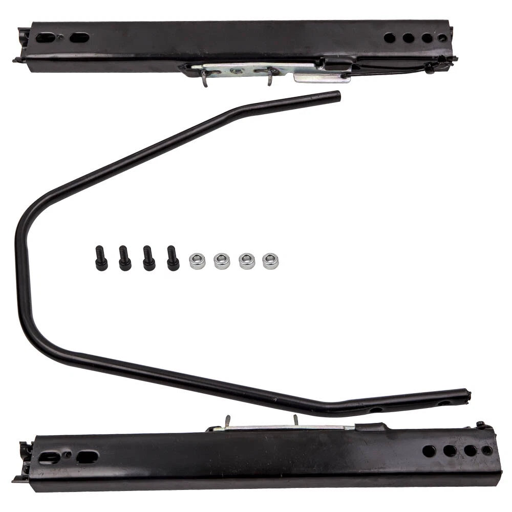 Universal Dual Locking Seat Base Sliders for Bucket Seats (Single Steel)
