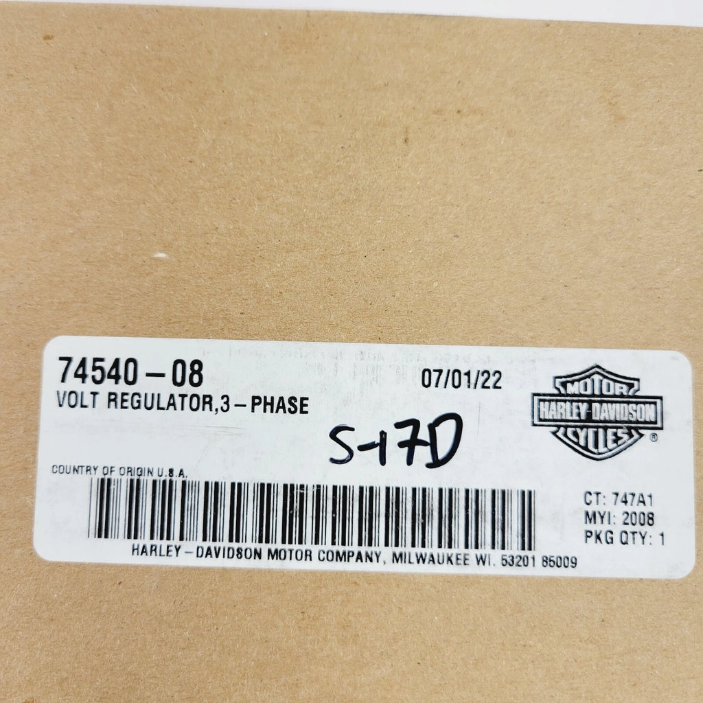 Voltage Regulator for Harley-Davidson Softail (2008–2013) OEM 74540-08