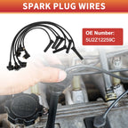 6X Spark Plug Wire Ignition Coil Cable No.5U2Z12259C for Ford Explorer (2001–2005)