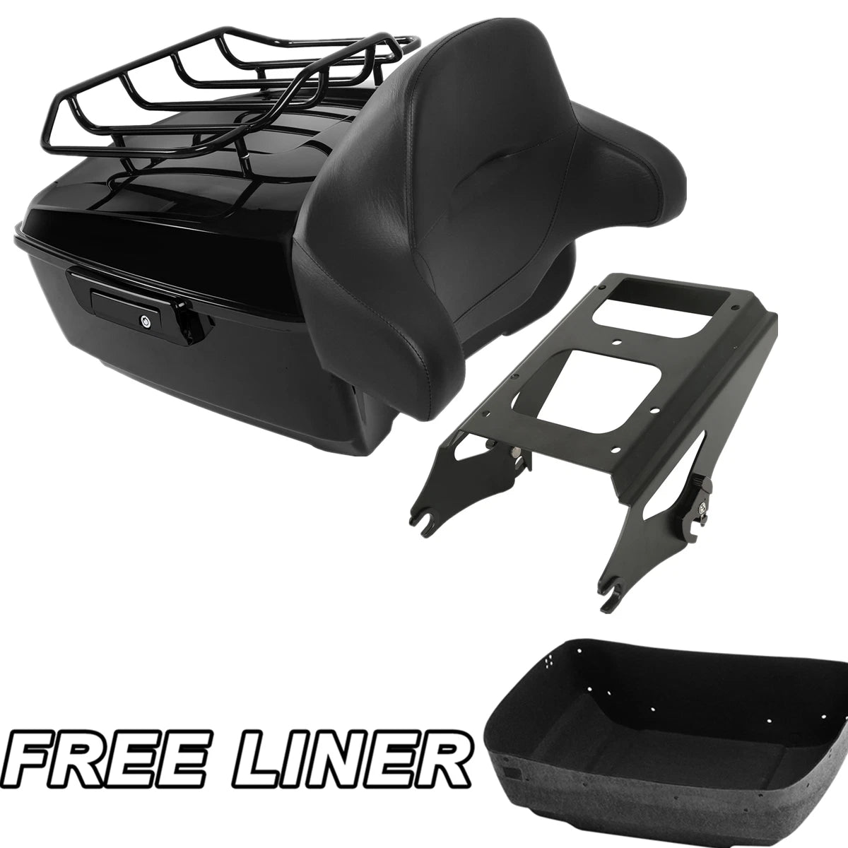 Backrest Pad for Harley Touring Electra Glide (2009–2013)