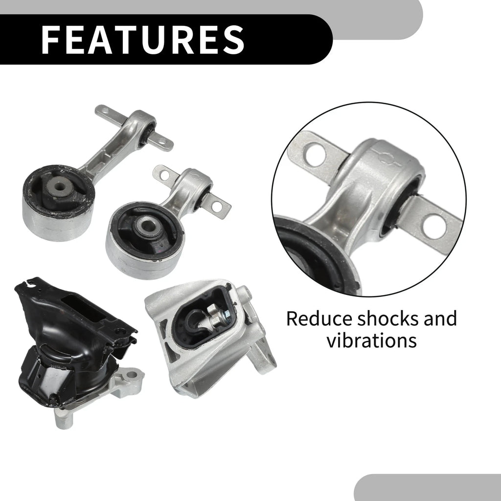 Engine Motor Mount Set for Honda Civic 1.8L (2006–2011)