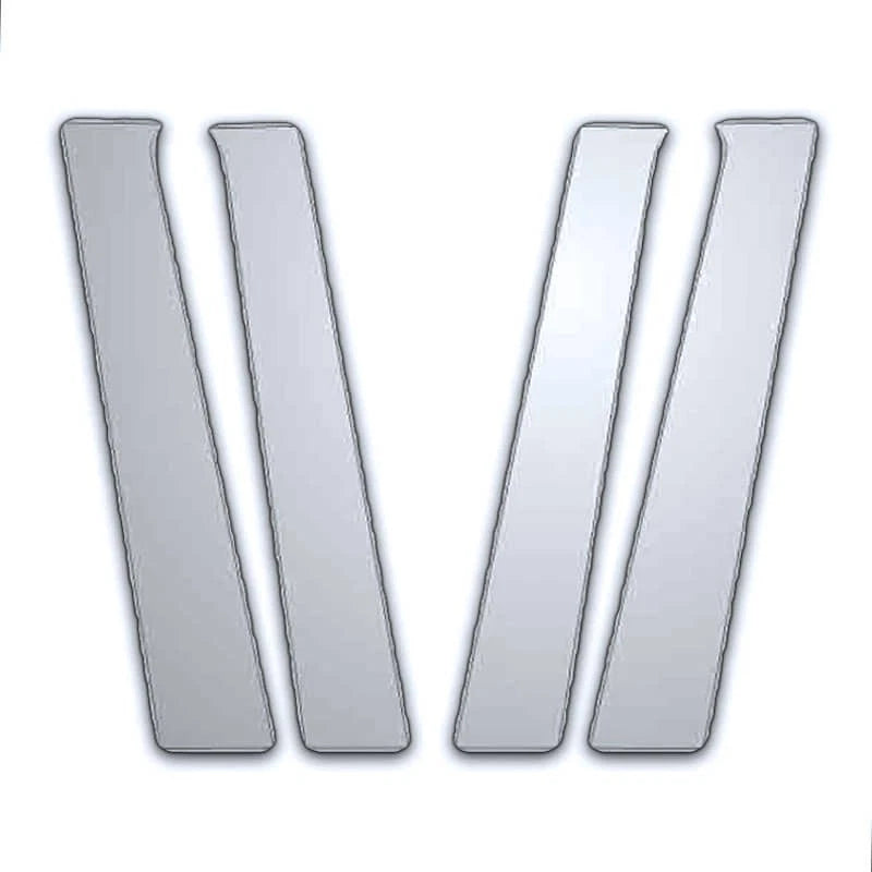 Chrome Pillar Post Covers 4Pc Replacement for Mitsubishi Endeavor (2004–2011)