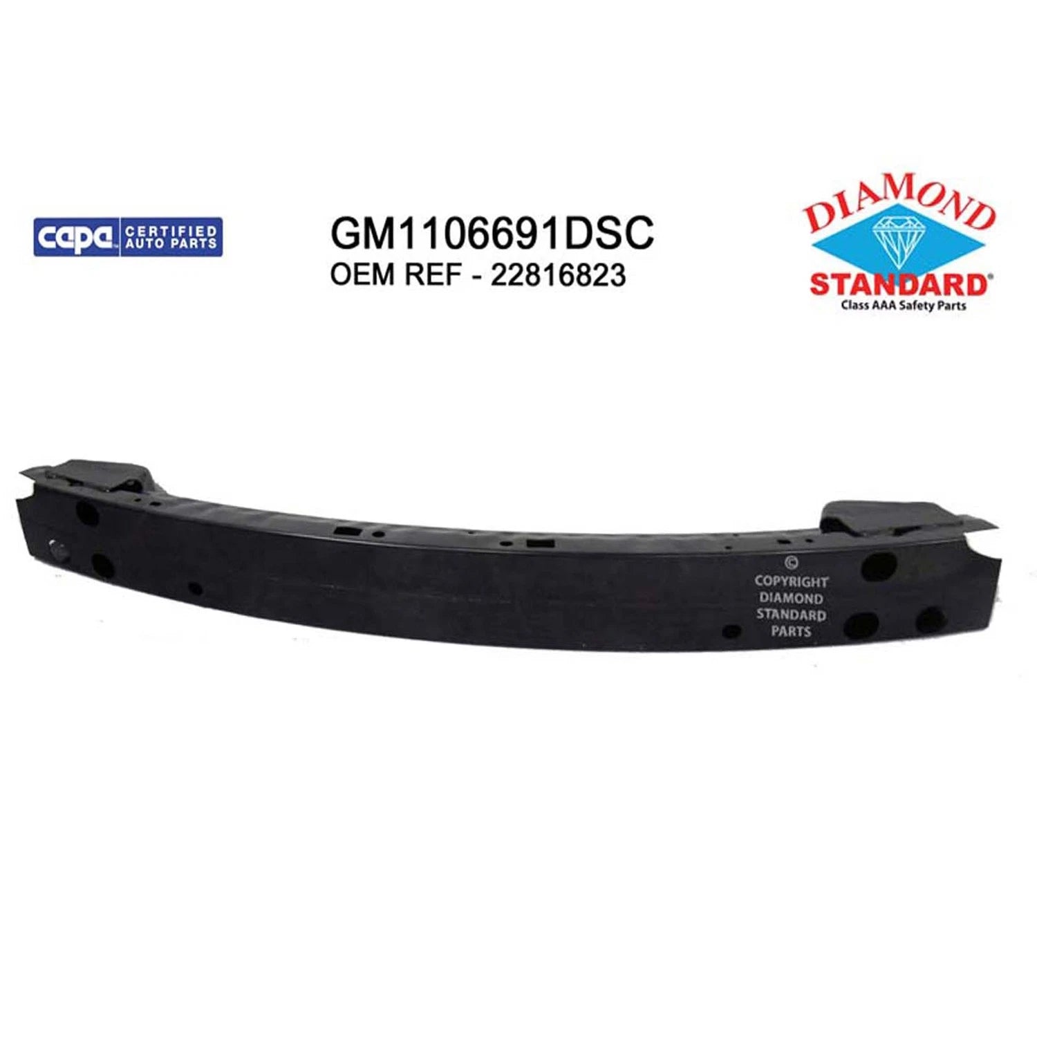 Replacement Steel Rear Bumper Impact Bar for Toyota Hilux (2005–2015)