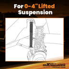 Nitrogen Charged Shock for Ford Excursion (2000–2005) 4WD 2WD 0-4" Lift