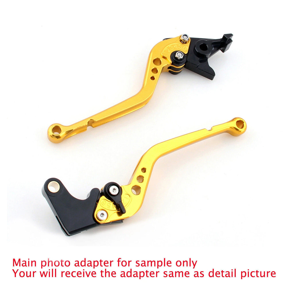 Gold Long Clutch Brake Lever for Honda CBR500R (2013–2015), CBR300R (2014–2016), CB300F (2014–2016) T9