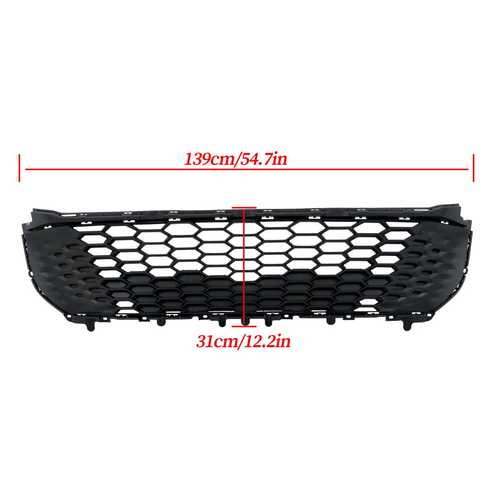 Front Bumper Lower Grille for Toyota Camry SE (2025) Matte Black