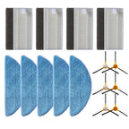Main Brush Filters Mop Cloth for Tesvor M2 Robot Vacuum Cleaner (2019–2023)